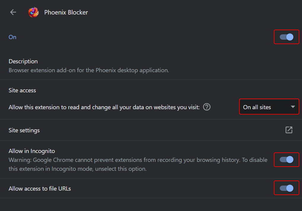 chrome browser extension permissions